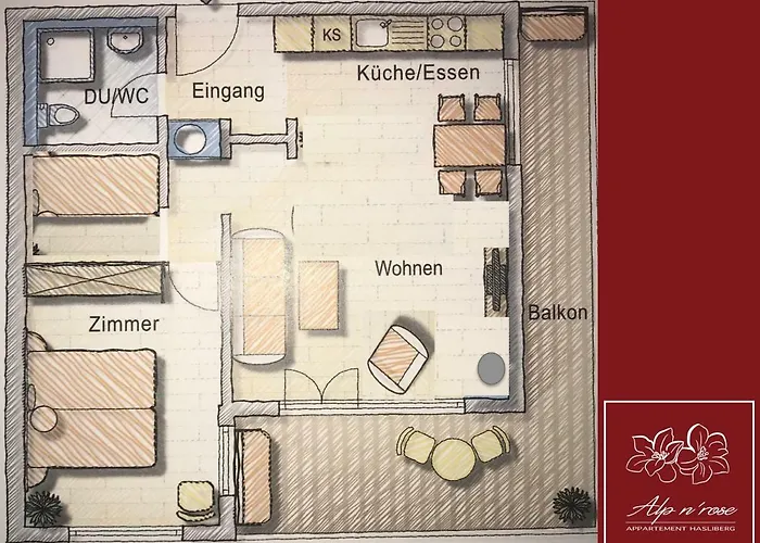 Apartment Alp N' Rose